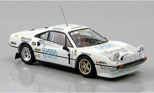 Ferrari 308 GTB 1/43 Best No.1 Tony-Radaelli 1983 diecast model cars