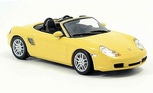 Porsche 718 S 1/43 Minichamps yellow 2002 diecast model cars