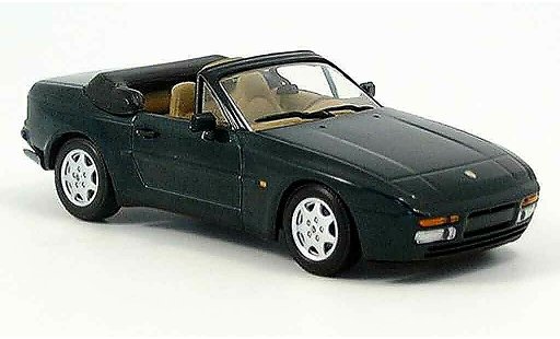 Porsche 911 1991 1/43 Minichamps Convertible green diecast model cars