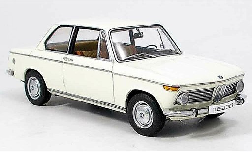Bmw 1602 berline 1/18 Autoart e10 white 1971 diecast model cars