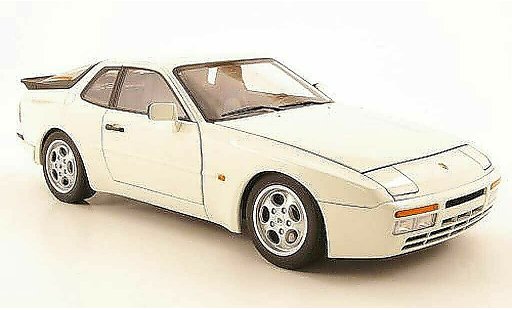 Porsche 944 1985 1/18 Autoart turbo creme white diecast model cars