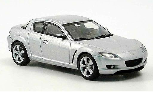 Mazda RX8 Base 1/43 Autoart RX 8 grey metallisee diecast model cars