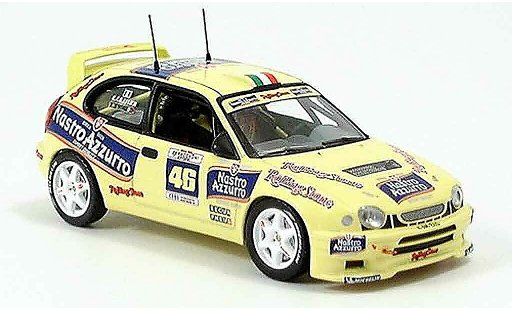 Toyota Corolla WRC 1/43 IXO rossi monza 2003 diecast model cars