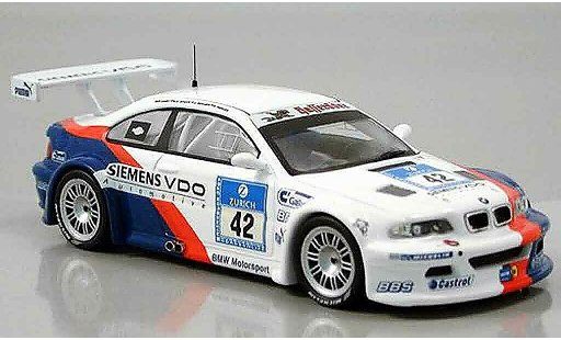 Bmw M3 course 1/43 IXO GTR E46 No. 42 piece Said Duel Nurburgring 2004 diecast model cars
