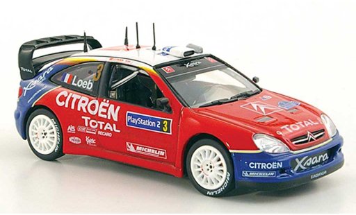 Citroen Xsara WRC 2004 1/43 Norev No.3 S.Loeb / D.Elena Tour de Corse diecast model cars