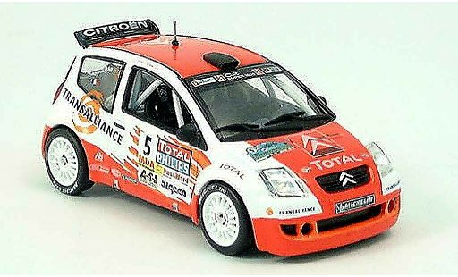 Citroen C2 S1600 1/43 Norev No.5 Rally de Lyon diecast model cars