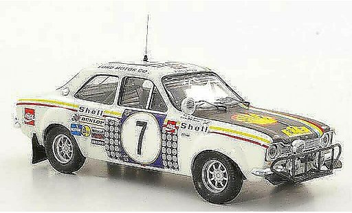 Ford Escort RS 1600 1/43 Trofeu No.7 H.Mikkola / G.Palm Safari Rally 1972 diecast model cars