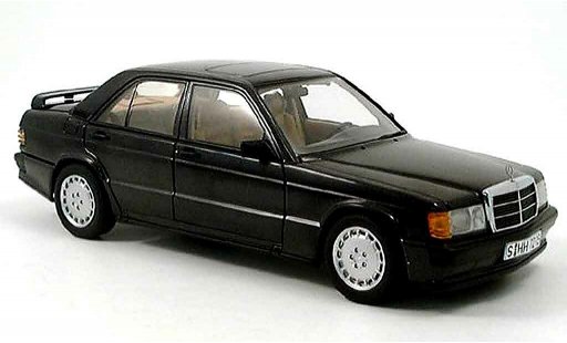 Mercedes 190 Base 1/18 Autoart 2.3-16v anthracite diecast model cars