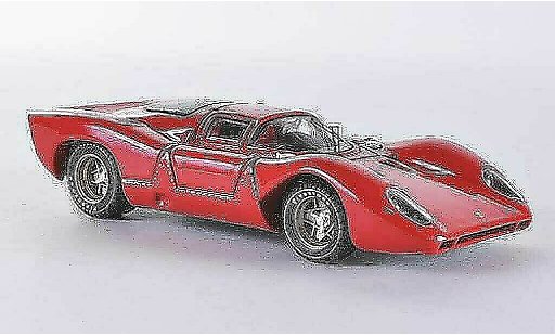 Ferrari 312 P 1/43 Best Coupe red 1969 diecast model cars