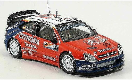 Citroen Xsara WRC 2004 1/43 IXO sainz martin winner argentine diecast model cars