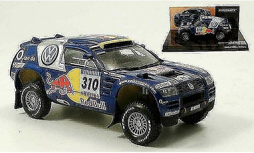 Volkswagen Touareg Dakar 1/43 Minichamps rallye kleinschmidt pons 2005 diecast model cars