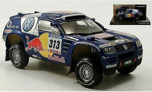 Volkswagen Touareg Dakar 1/43 Minichamps rallye kankkunen repo 2005 diecast model cars