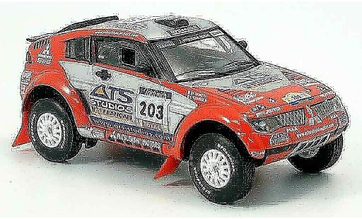 Mitsubishi Pajero Evolution 1/43 Solido No. 203 2004 diecast model cars