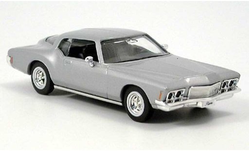 Buick Riviera Grand Sport 1/43 Yat Ming 1971 GS grey diecast model cars