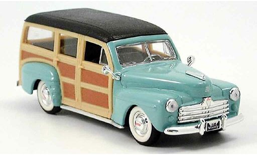 Ford Woody Woody Wagon 1/43 Yat Ming green 1948 diecast model cars