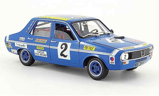 Renault 12 Gordini 1/18 Solido no.2 metge racing diecast model cars