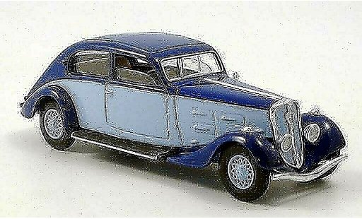 Peugeot 601 Base 1/43 Solido blue/blue 1934 diecast model cars