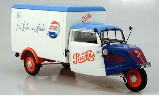 Tempo Dreirad Base 1/18 Minichamps trunkwagen pepsi diecast model cars