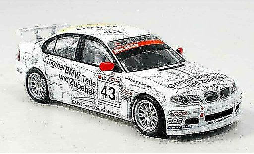 Bmw 320 etcc 1/43 Minichamps E46 i Schnitzer D. Muller 2003 diecast model cars
