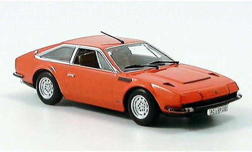 Lamborghini Jarama Base 1/43 Minichamps orange 1974 diecast model cars