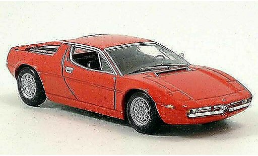 Maserati Merak Base 1/43 Minichamps red 1974 diecast model cars