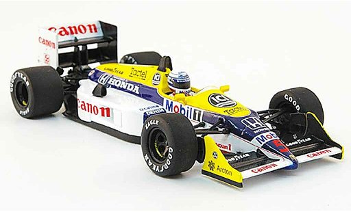 Honda F1 Base 1/43 Minichamps Williams FW 11 B No.5 Canon GP Australien 1987 diecast model cars
