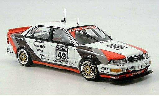 Audi V8 dtm 1/43 Minichamps Quattro No.46 W.Roehrl Team SMS Motorsport -Saison 1991 diecast model cars