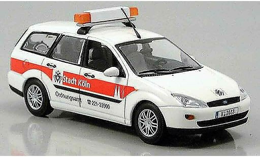 Ford Focus Turnier 1/43 Minichamps Ordnungsamt Koln 1997 diecast model cars