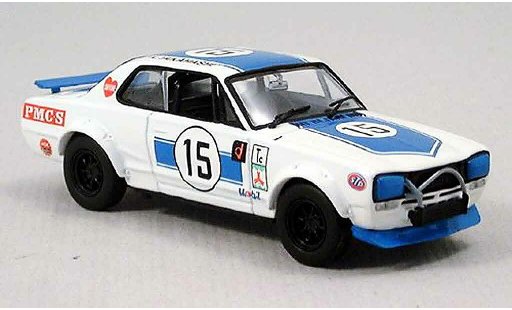 Nissan Skyline 2000 1/43 Kyosho GTR racing blue diecast model cars