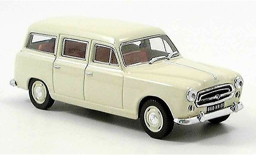Peugeot 403 Break 1/43 Norev Estate beige 1955 diecast model cars