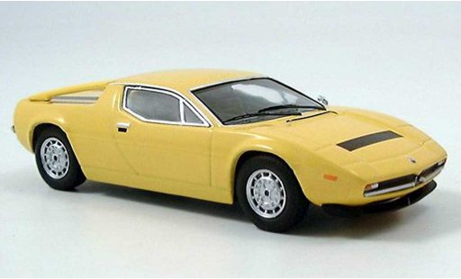 Maserati Merak SS 1/43 IXO SS yellow diecast model cars