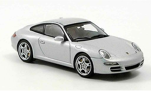 Porsche 911 Carrera 1/43 Autoart grey metallisee diecast model cars
