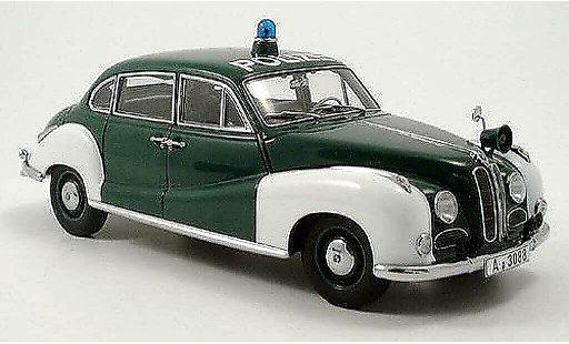 Bmw 501 police 1/18 Autoart  diecast model cars