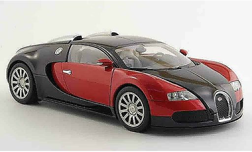 Bugatti Veyron coupe 1/18 Autoart 16.4 eb red black diecast model cars