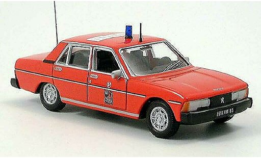 Peugeot 604 Base 1/43 Norev pompiers diecast model cars