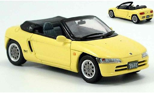 Honda Beat Base 1/43 Ebbro yellow hood liegt bei diecast model cars