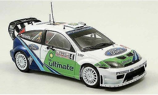 Ford Focus RS WRC 1/43 Minichamps MonteCarlo Kresta Tomanek 2005 diecast model cars