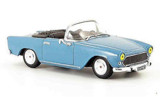 Simca Oceane Cabriolet 1/43 Norev cabrio blue 1956 diecast model cars