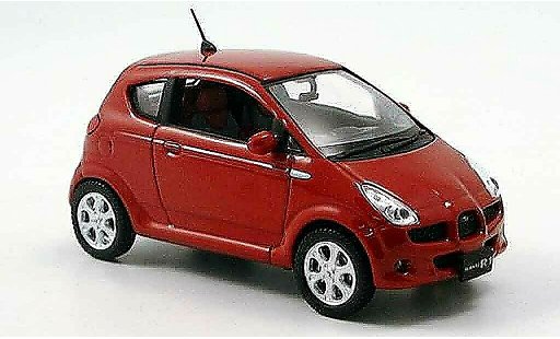 Subaru R1 Base 1/43 Norev red 2006 diecast model cars
