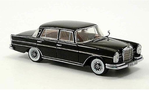 Mercedes 300 Base 1/43 Spark (W 112) black diecast model cars