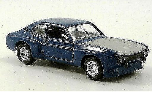 Ford Capri MK1 1/18 Solido MKI blue diecast model cars