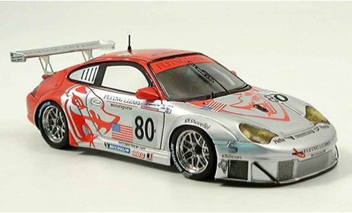 Porsche 911 GT3 RSR 1/43 Spark No. 80 Le Mans 2005 diecast model cars