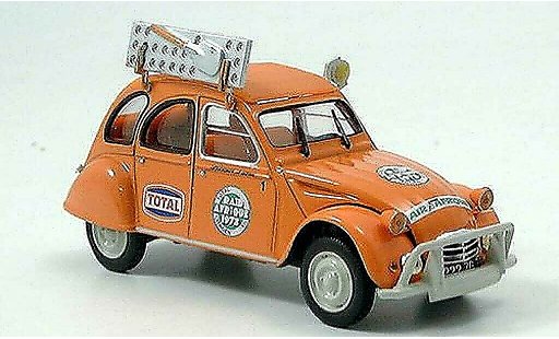Citroen 2CV course 1/43 Norev Raid Afrique Rally Afrique 1973 diecast model cars