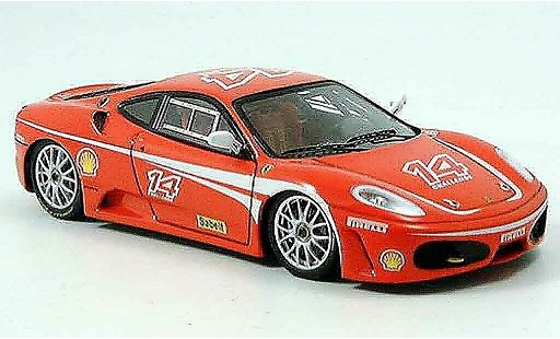 Ferrari F430 Challenge 1/43 Red Line numero 14 diecast model cars