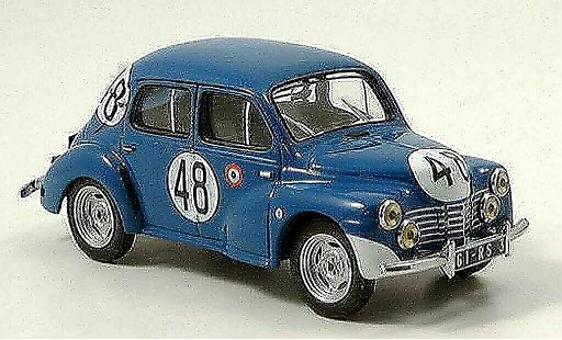 Renault 4CV Racing 1/43 IXO No. 48 Le Mans 1948 diecast model cars