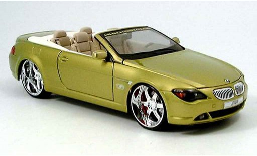 Bmw 645 Cabriolet 1/18 Maisto E64 ci playerz or diecast model cars