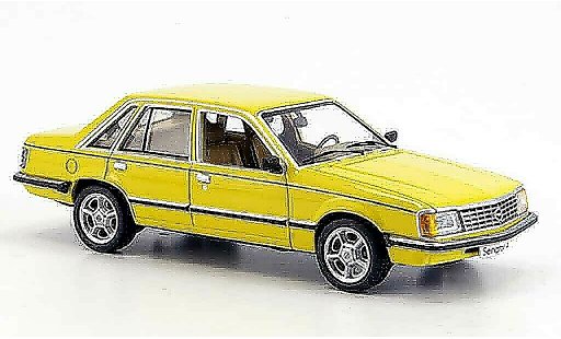 Opel Senator A1 1/43 Schuco a yellow diecast model cars