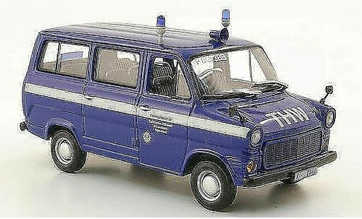 Ford Transit Bus 1/43 Minichamps THW Koln 1971 diecast model cars