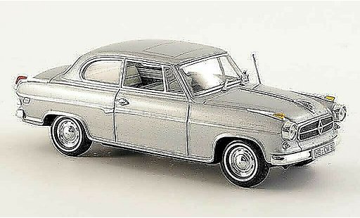 Borgward Isabella berline 1/43 Minichamps grey 1958 diecast model cars