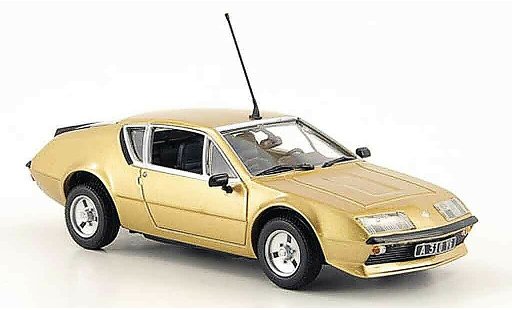 Alpine A310 rallye 1/43 Minichamps copper 1976 diecast model cars